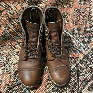 Red Wing Shoes leather boots